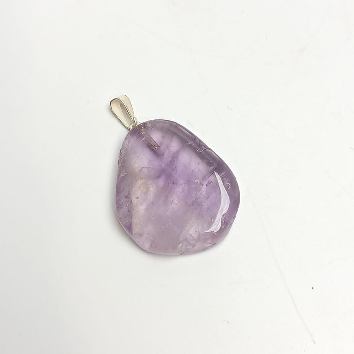 Amethyst Sliced Pendant | Raw Edge Crystal | Harmony Store Pendant