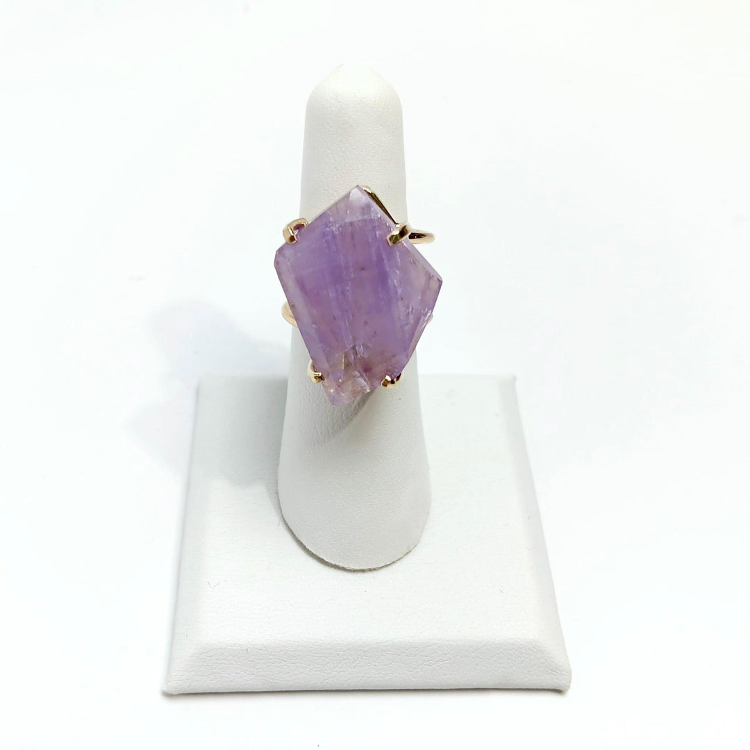 Amethyst Wire Faceted Ring | The Harmony Store Ring