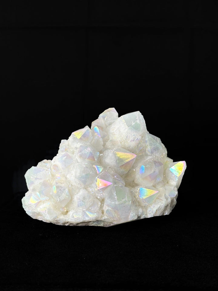 Angel Aura Quartz Cluster | The Harmony Store Crystal Cluster