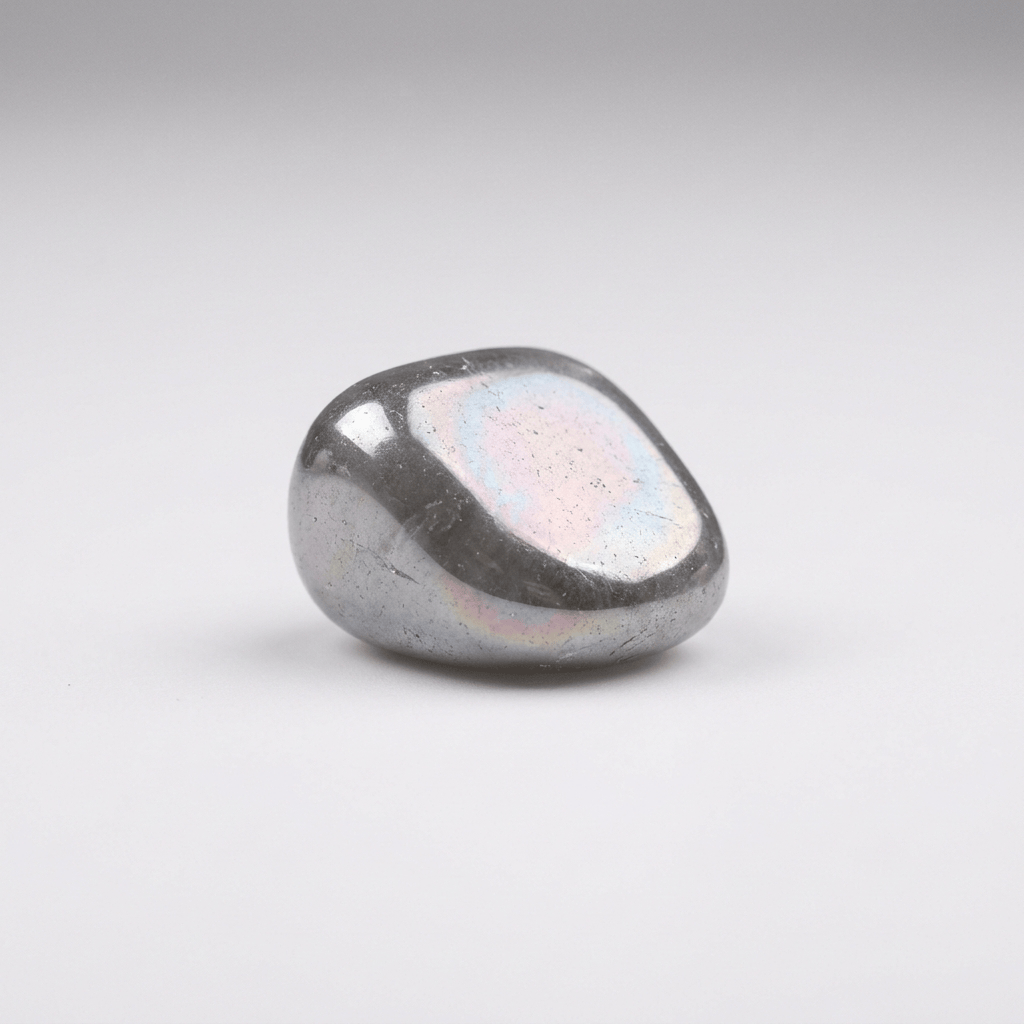 Angel Aura Gray Tumbled Stone 20-25mm | Harmony Tumbled Stone
