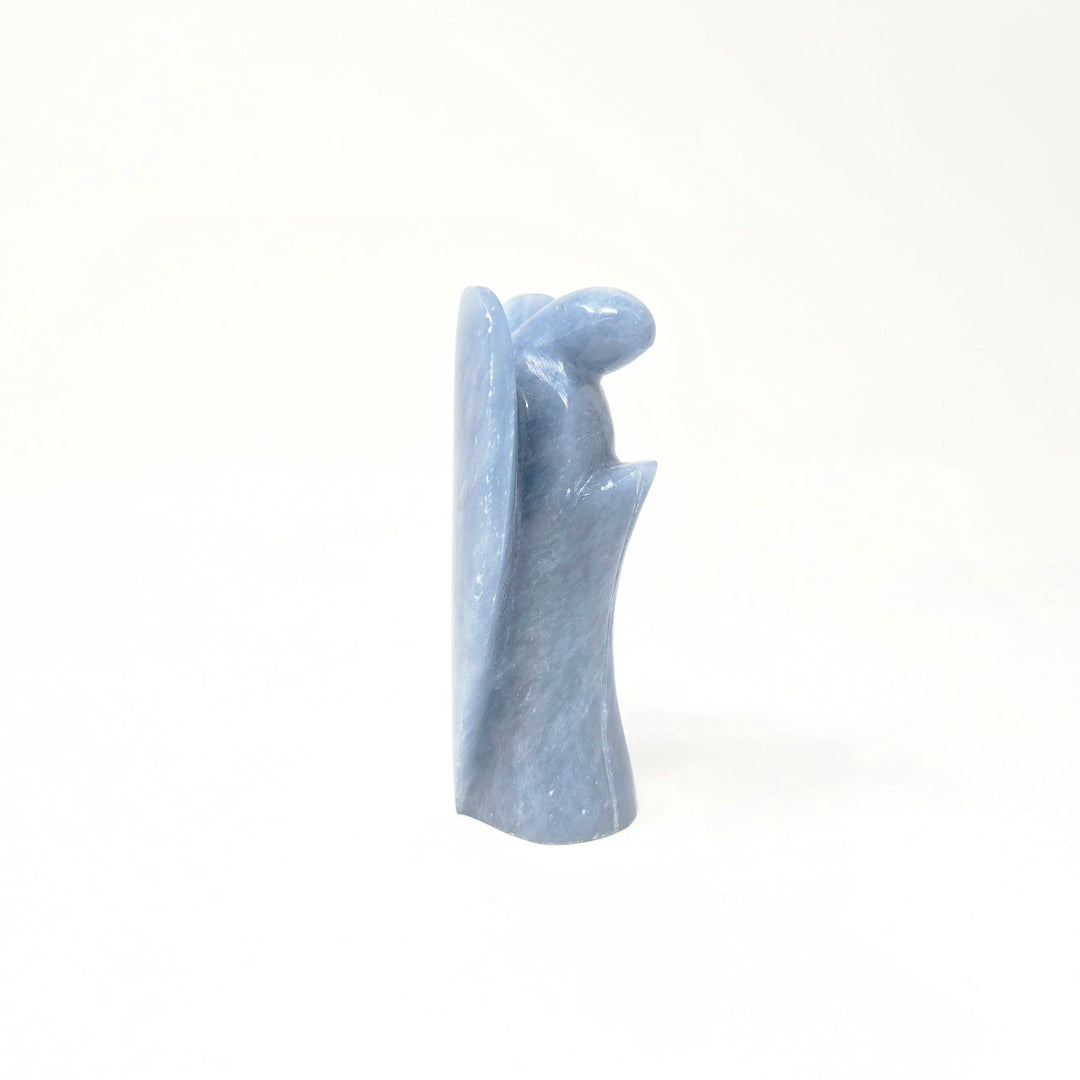 Angelite Angel 3-Inch | The Harmony Store Carving