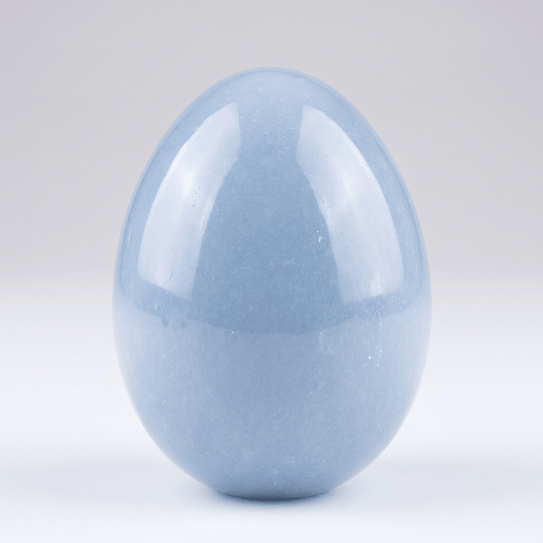 Angelite Egg | The Harmony Store Egg