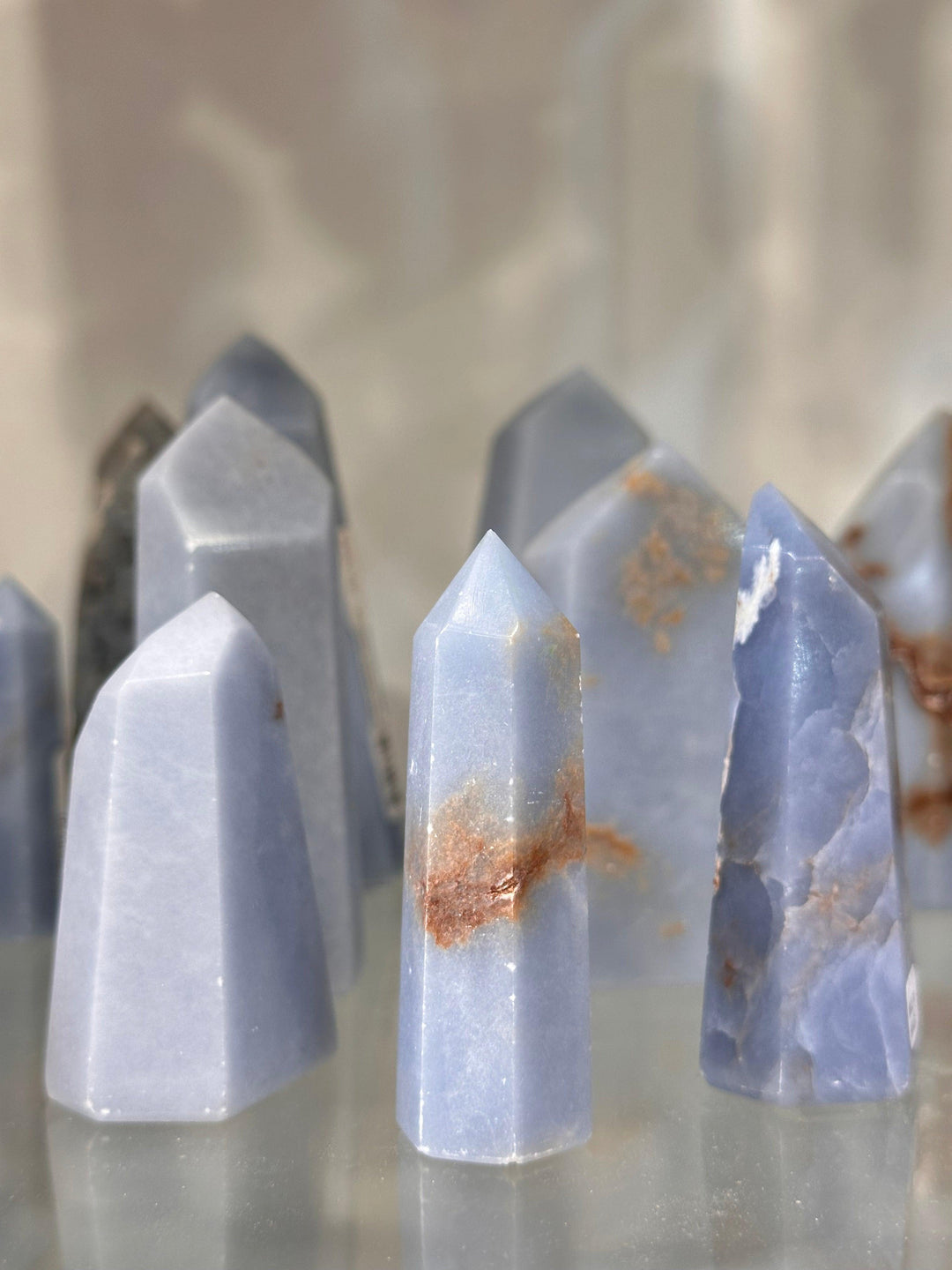 Angelite Obelisk Tower | The Harmony Store Tower