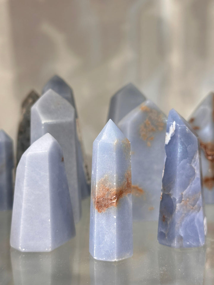Angelite Obelisk Tower | The Harmony Store Tower