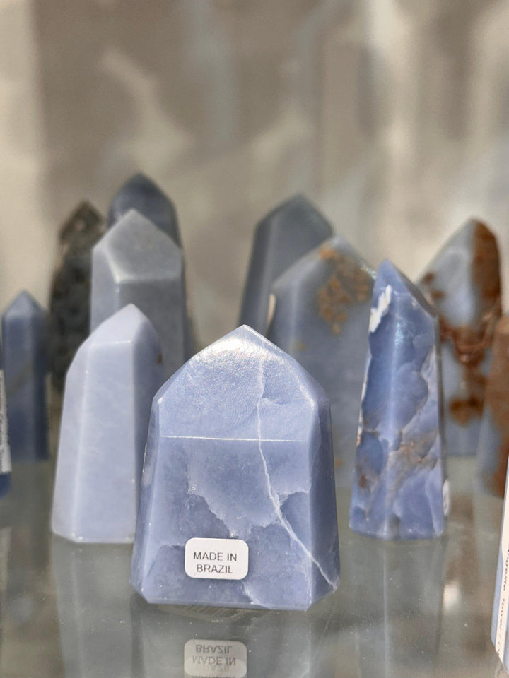 Angelite Obelisk Tower | The Harmony Store Tower
