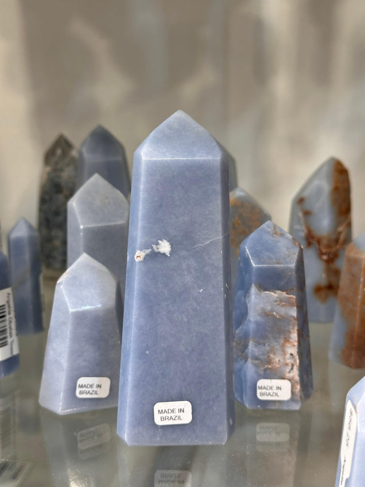 Angelite Obelisk Tower | The Harmony Store Tower