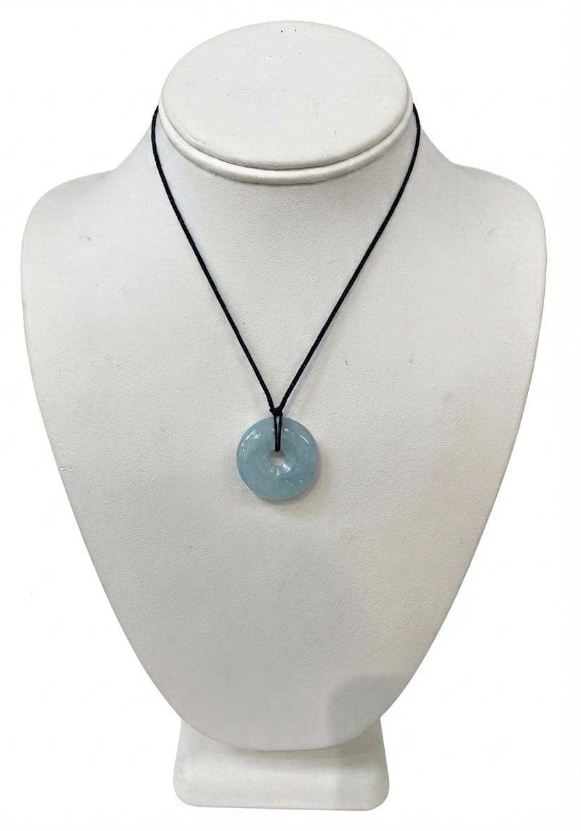 Aquamarine Donut Necklace | The Harmony Store Necklace