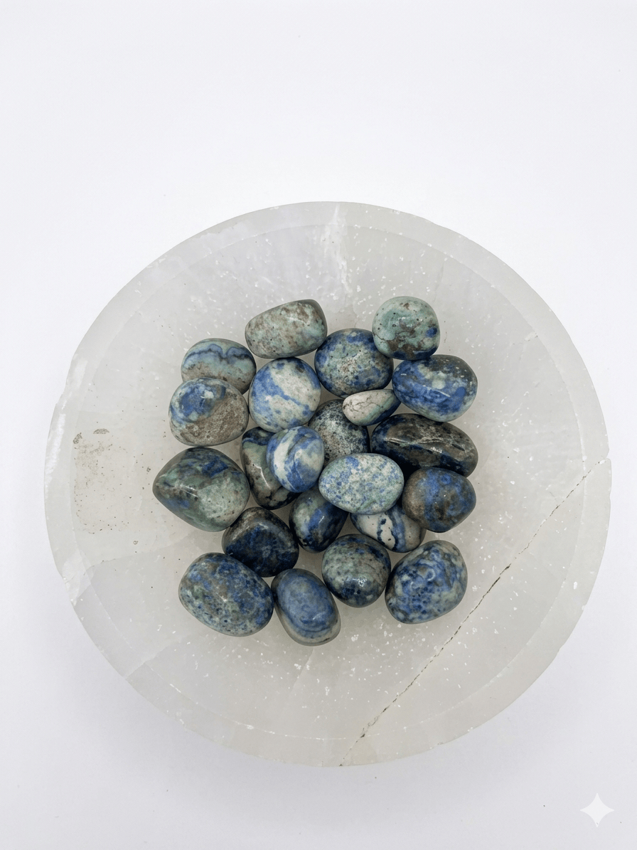 Azurite Tumbled Stone | The Harmony Store Tumbled Stone