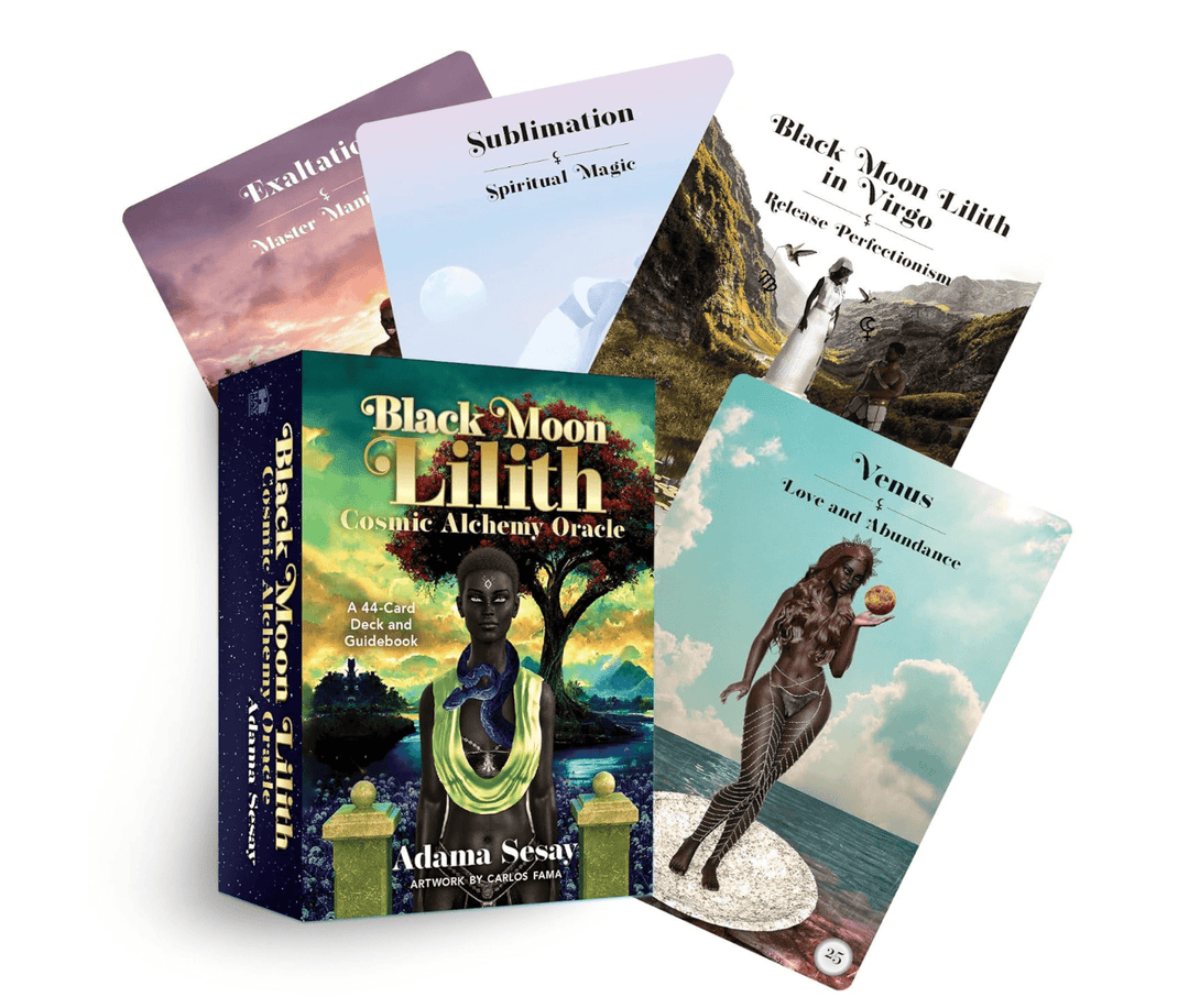 Black Moon Lilith Cosmic Alchemy Oracle | The Harmony Store Oracle Deck