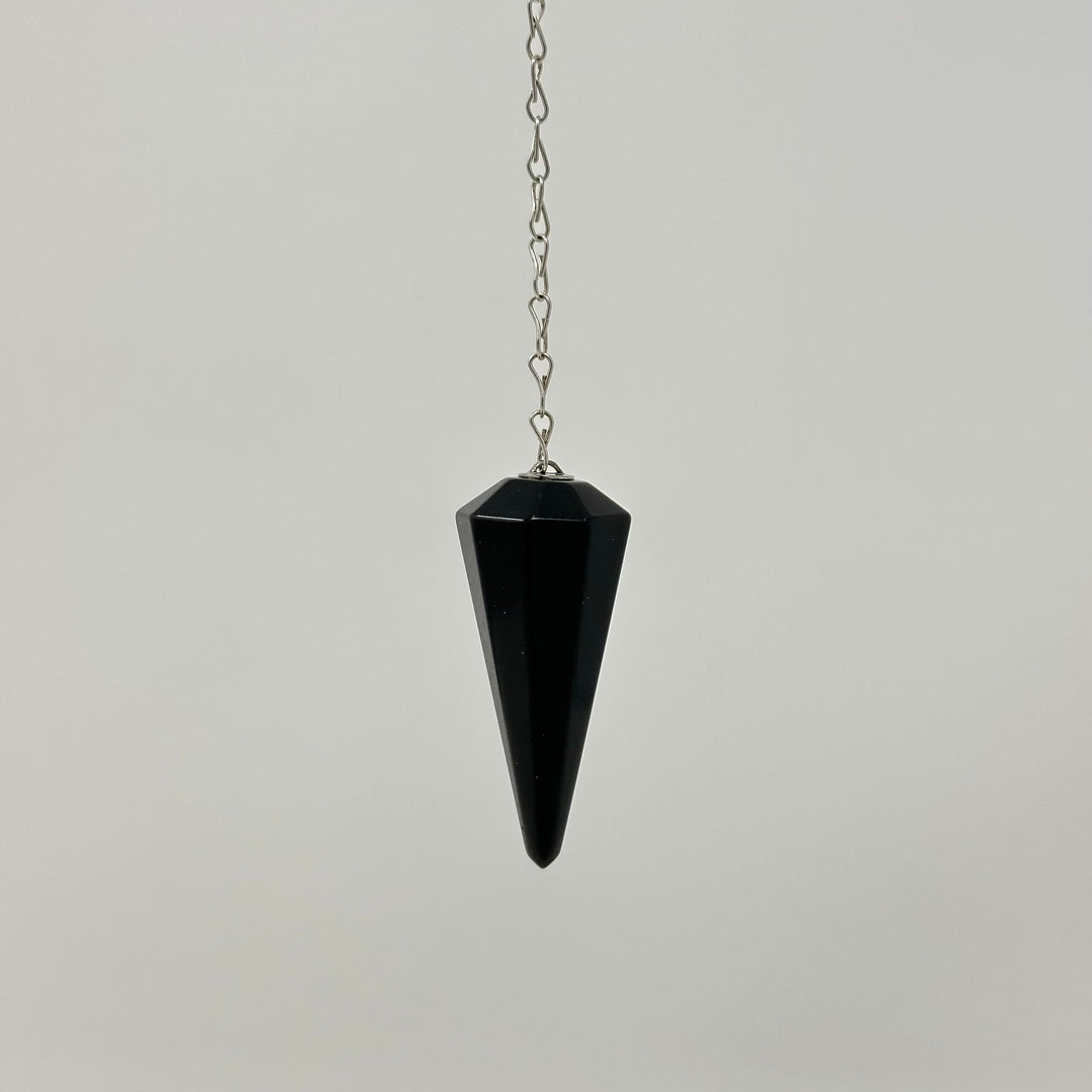 Black Obsidian Premium Pendulum | The Harmony Store Pendulum