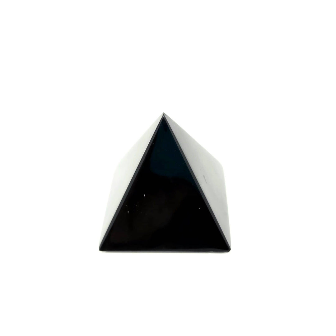 Black Obsidian Pyramid 2-Inch | Harmony Store Pyramid