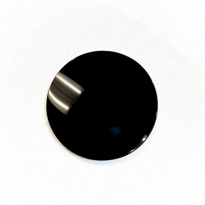 Black Obsidian Scrying Mirror | The Harmony Store Crystal Slab