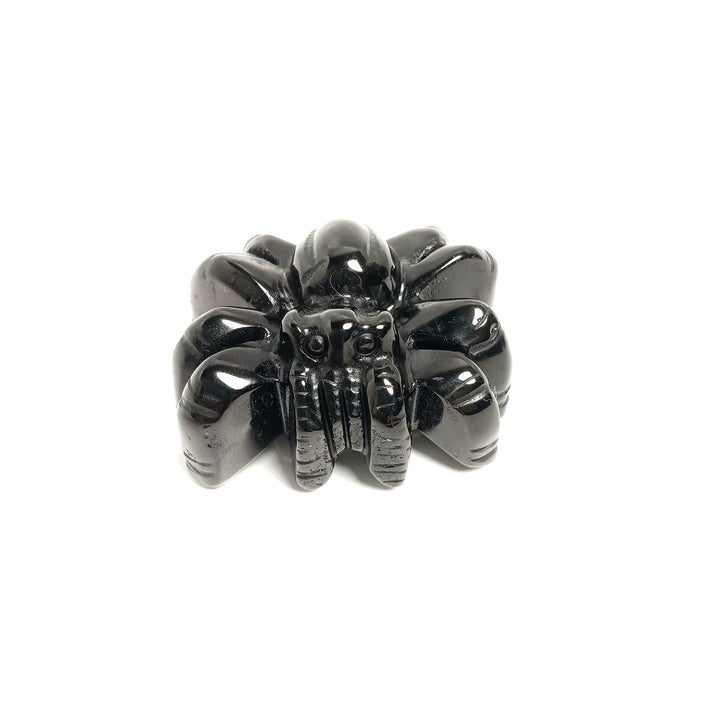 Black Obsidian Spider 2.5" - The Harmony Store