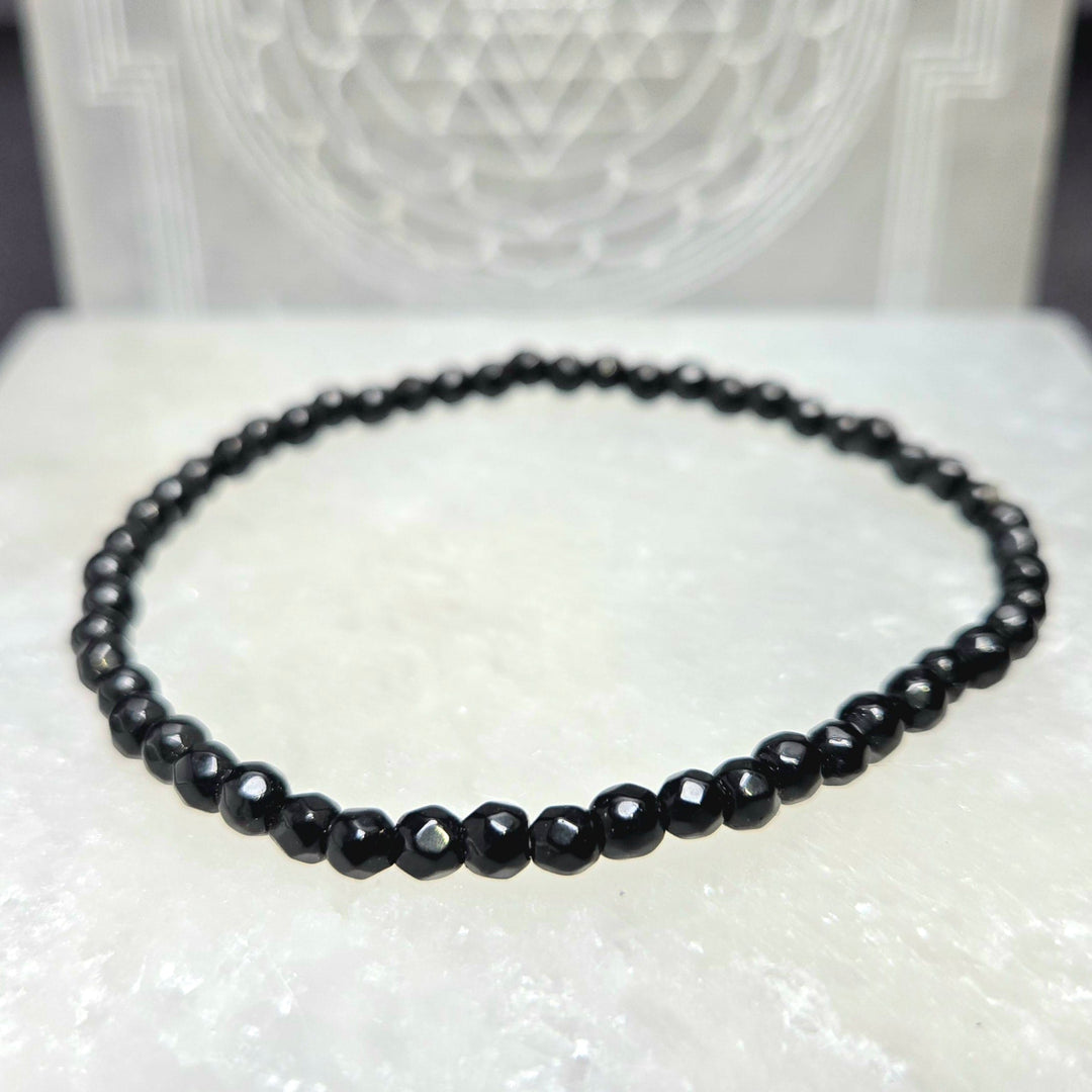Black Onyx Faceted Bracelet | The Harmony Store Bracelet