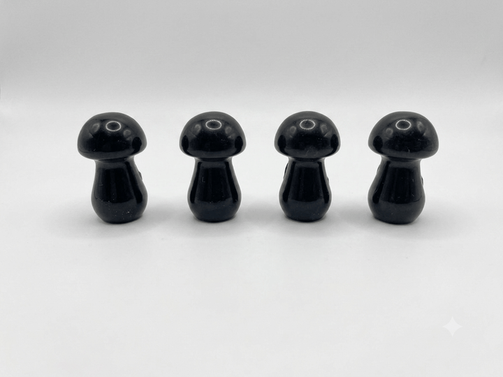 Black Onyx Mushroom 1.5-Inch | The Harmony Store Mushroom