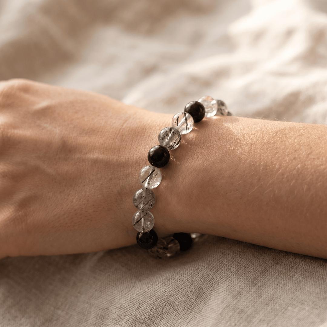 Tourmalinated Quartz Bracelet | The Harmony Store Bracelet