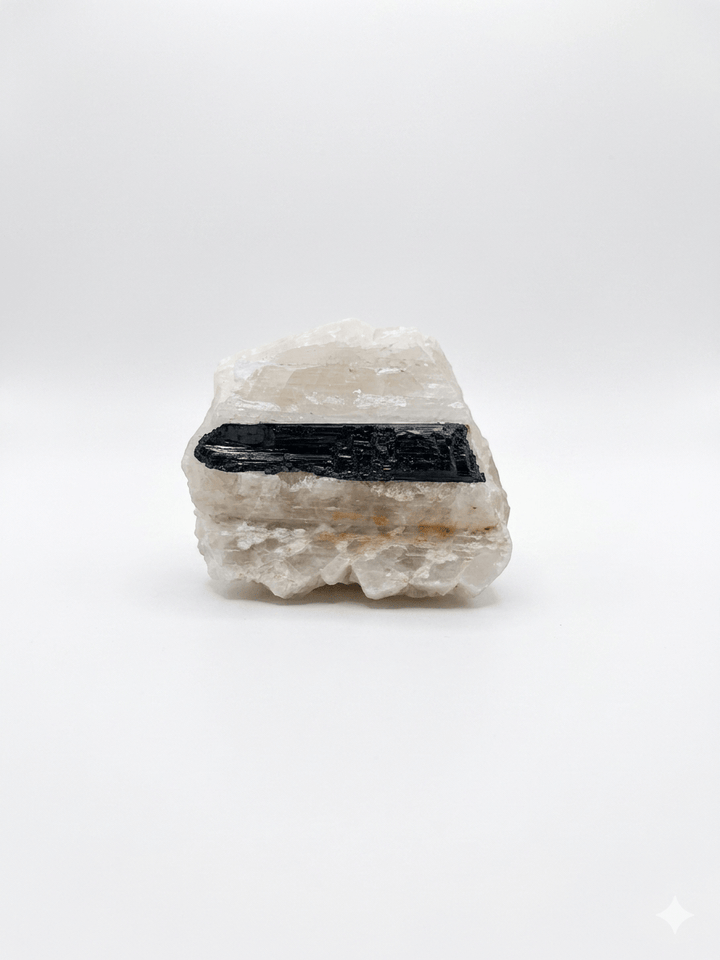 Black Tourmaline on Matrix Rough | The Harmony Store Specimen