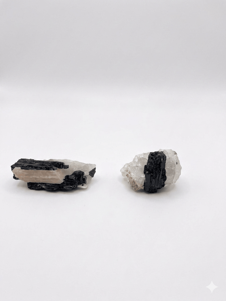 Black Tourmaline on Matrix Rough | The Harmony Store Specimen