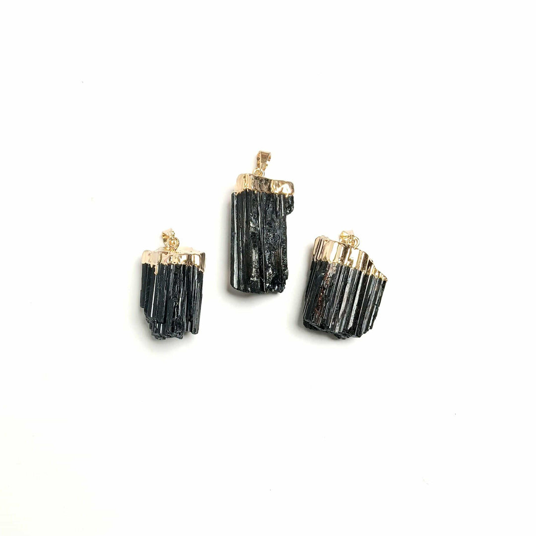 Black Tourmaline Pendant | The Harmony Store Pendant