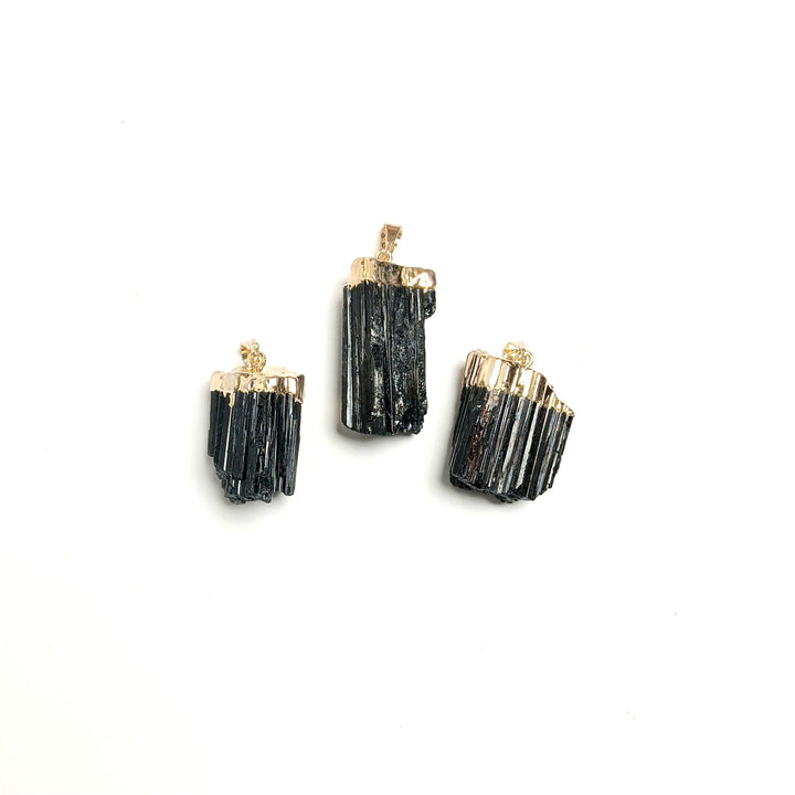 Black Tourmaline Pendant - The Harmony Store