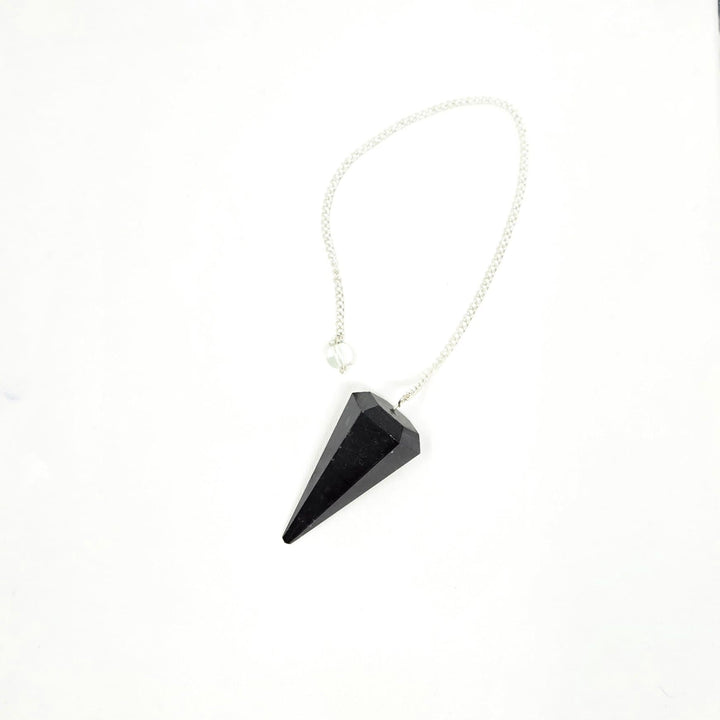 Black Tourmaline Crystal Pendulum | The Harmony Store Pendulum
