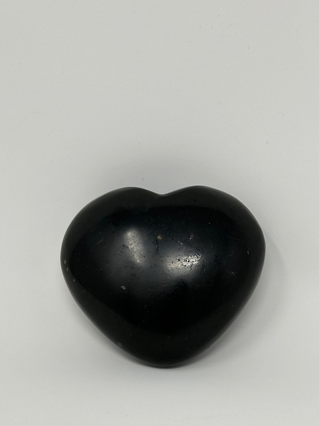 Black Tourmaline Puff Heart 3-4" | The Harmony Store Black Tourmaline : 3-4"