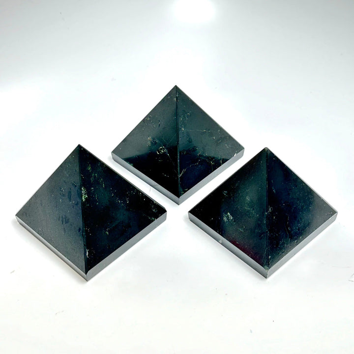 Black Tourmaline Pyramid 2.75" | The Harmony Store