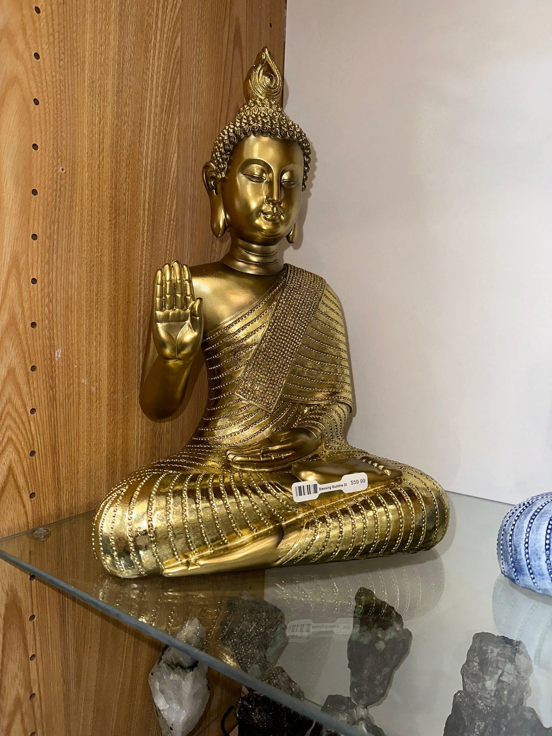 Blessing Buddha Statue 15-Inch | The Harmony Store Statue