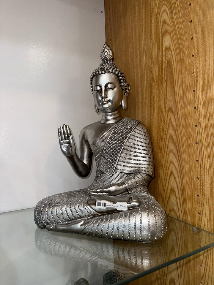 Blessing Buddha Statue 15-Inch | The Harmony Store Statue