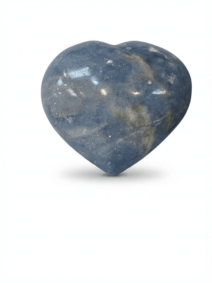 Blue Calcite Heart | The Harmony Store Heart