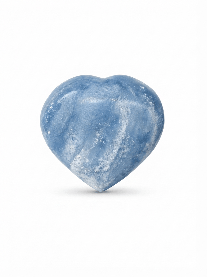 Blue Calcite Heart | The Harmony Store Heart