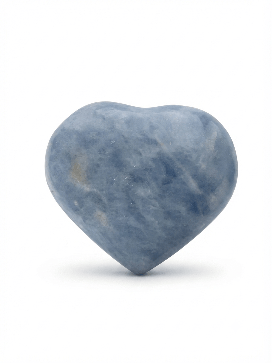 Blue Calcite Heart | The Harmony Store Heart