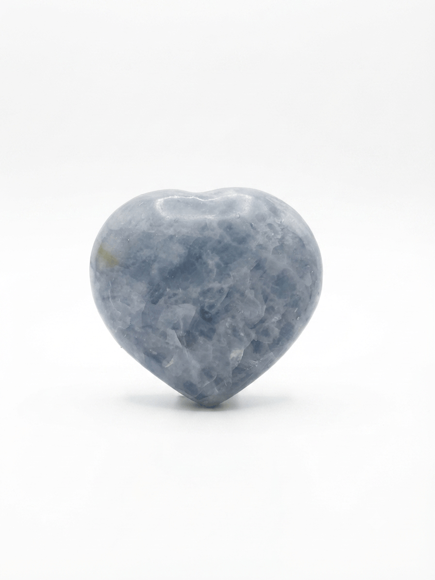 Blue Calcite Heart | The Harmony Store Heart