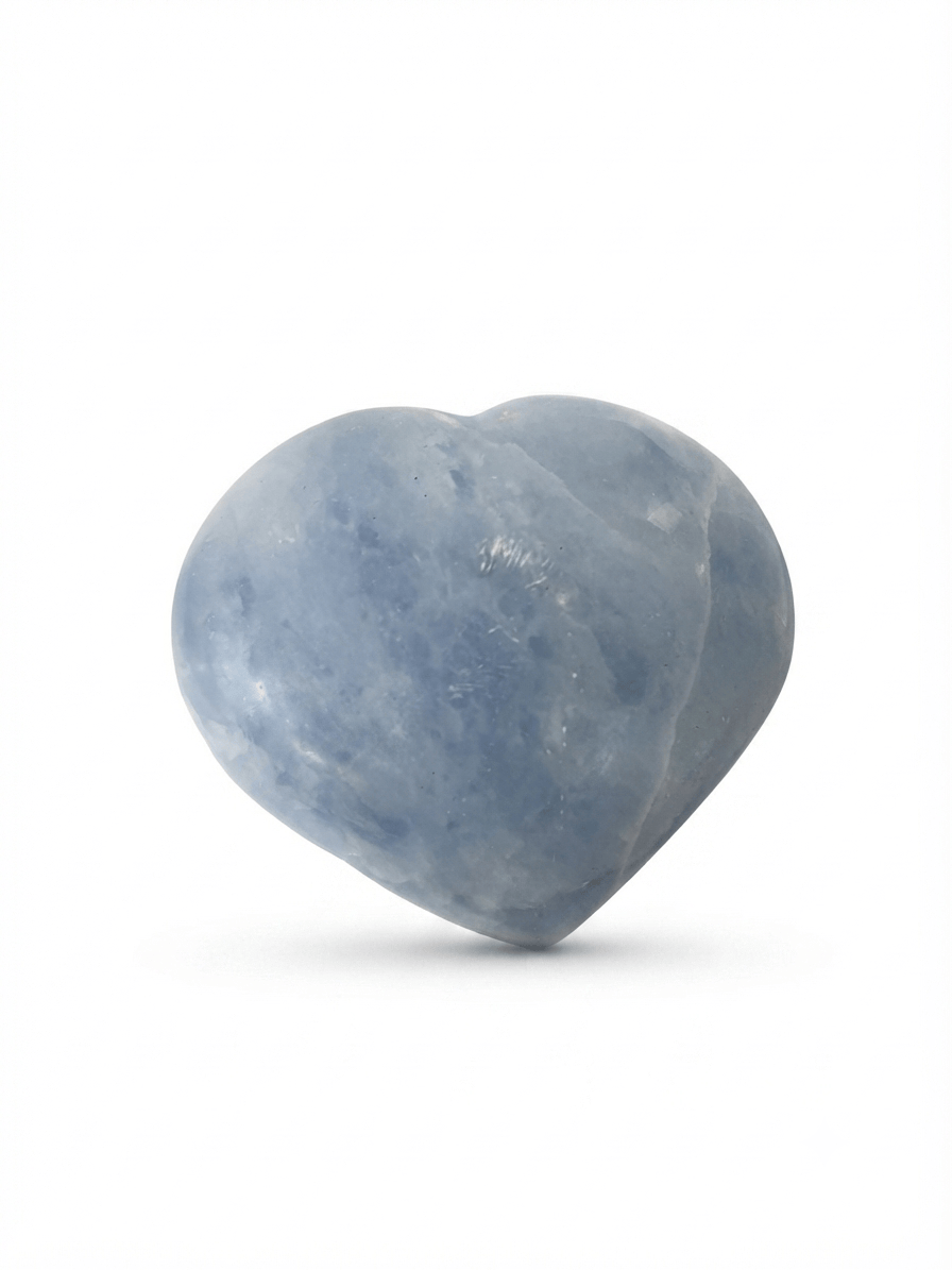 Blue Calcite Heart | The Harmony Store Heart