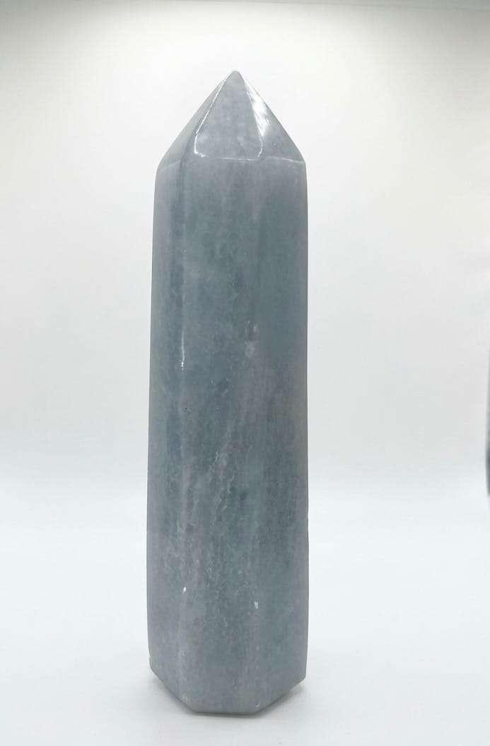 Blue Calcite Obelisk Tower | The Harmony Store Tower