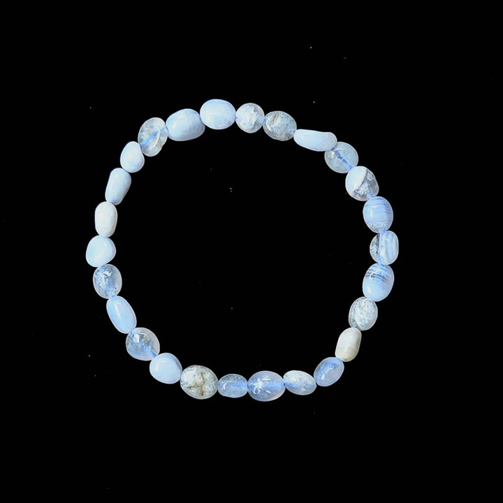 Blue Lace Agate Bracelet | The Harmony Store Bracelet