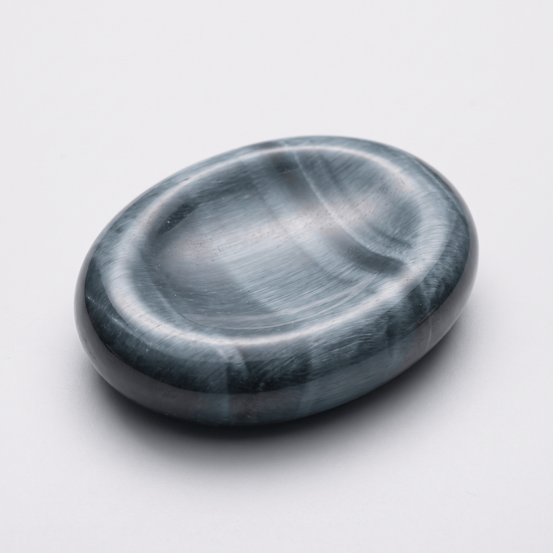 Blue Tiger Eye Worry Stone | The Harmony Store Worry Stone