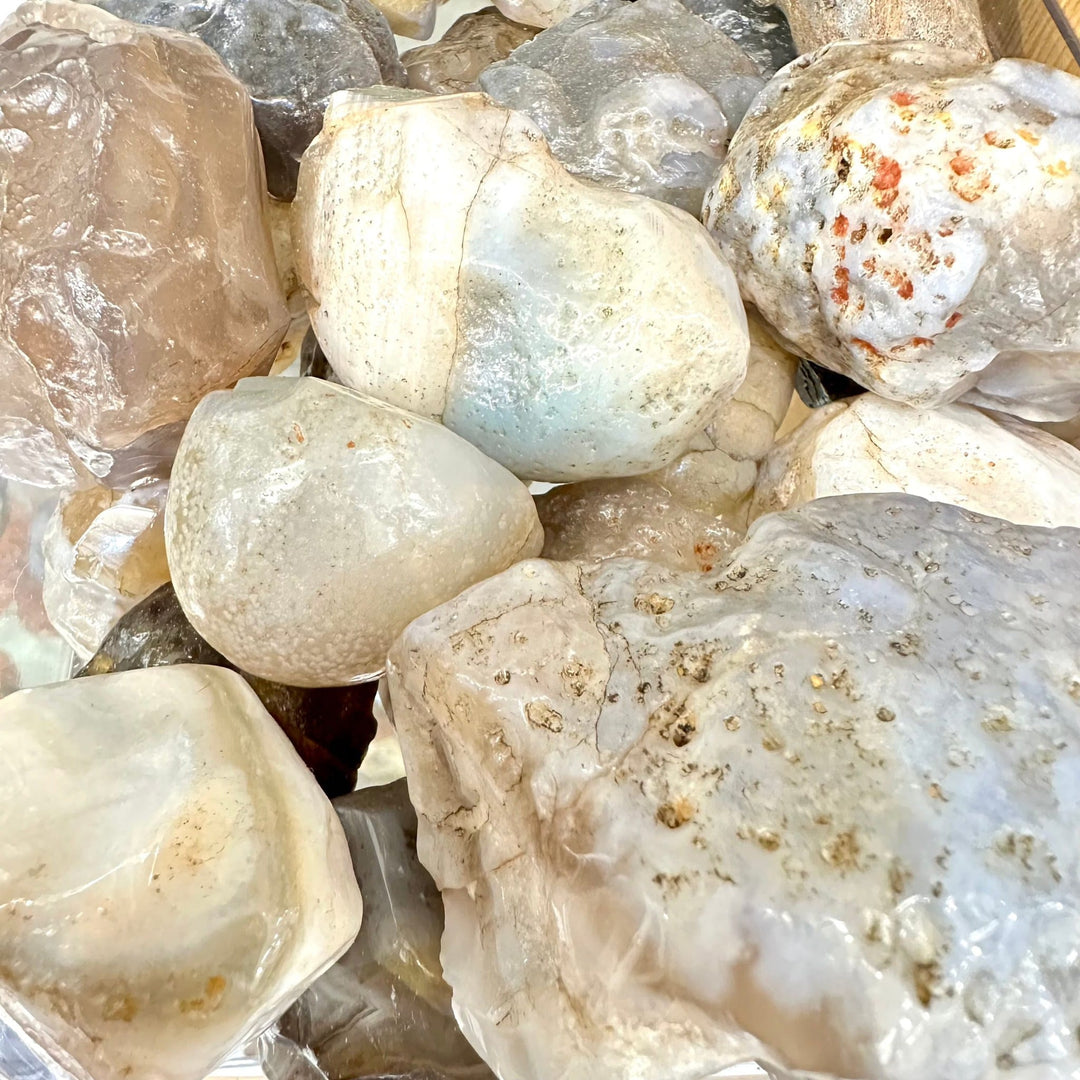Botswana Agate River Polished | The Harmony Store botswana agate