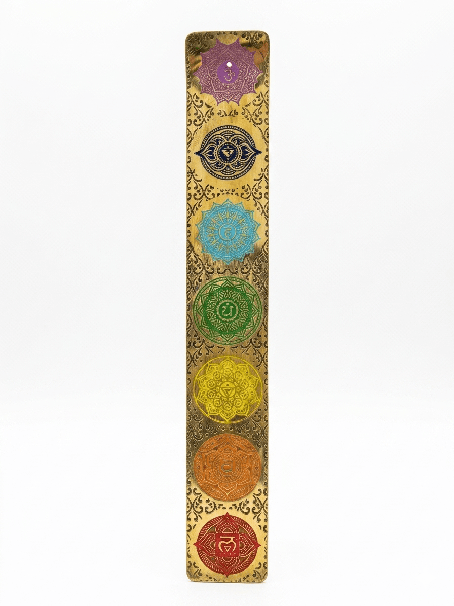 Brass 7 Chakra Incense Holder | The Harmony Store Incense Holder