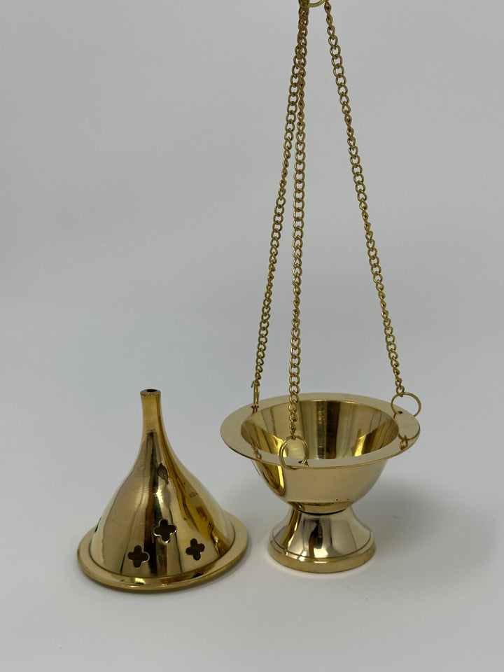 Brass Hanging Incense Burner | The Harmony Store Incense Holder