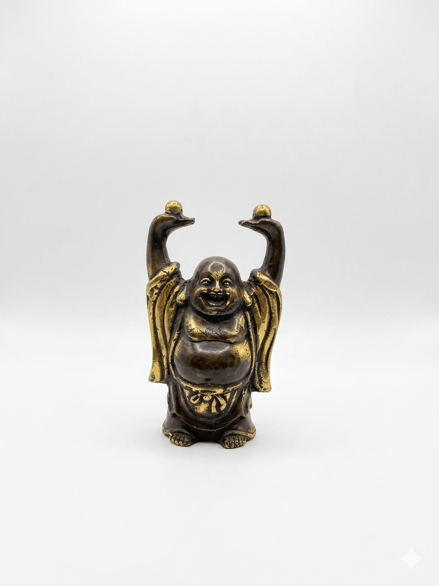 Bronze Rising Hand Buddha Statue | The Harmony Store Statue