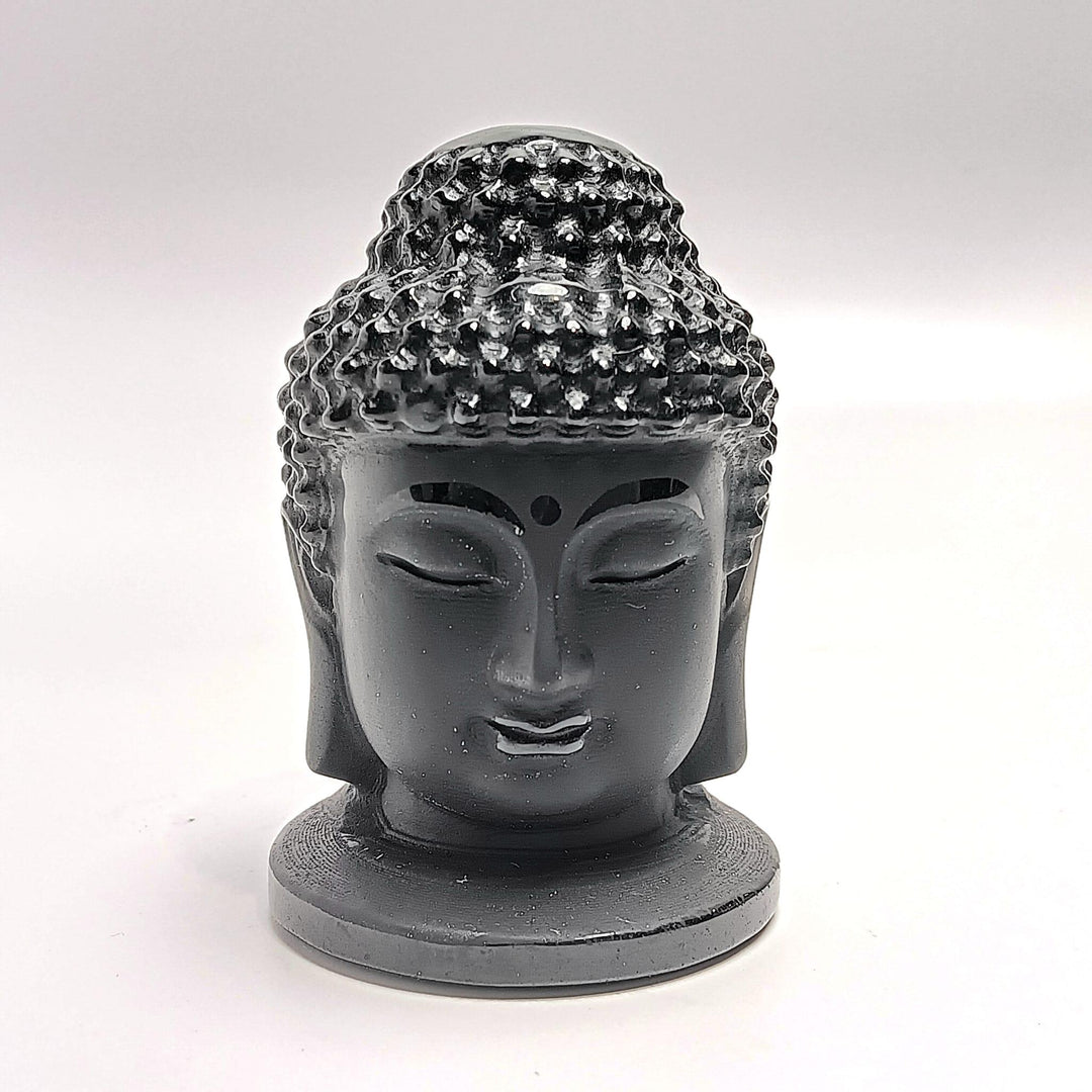 Buddha Head-Black Obsidian - The Harmony Store