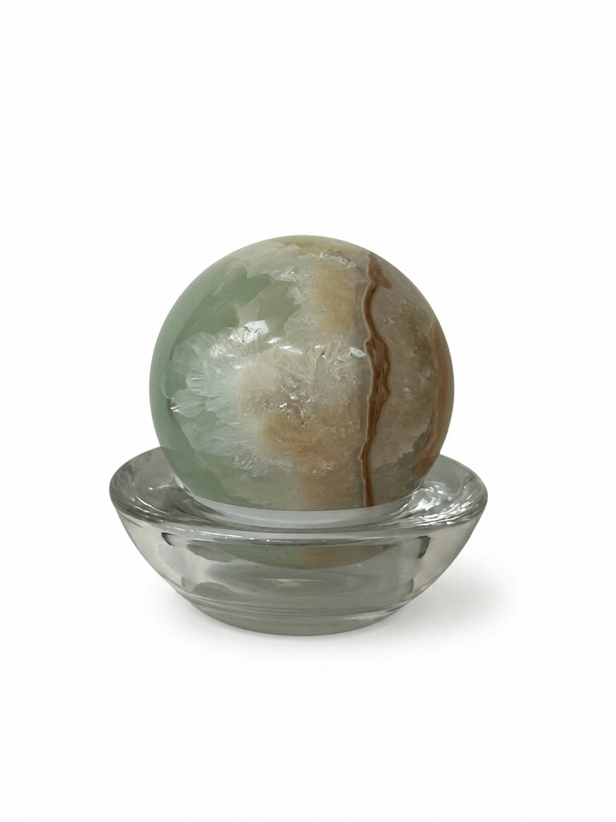 Caribbean Calcite Sphere | The Harmony Store Sphere