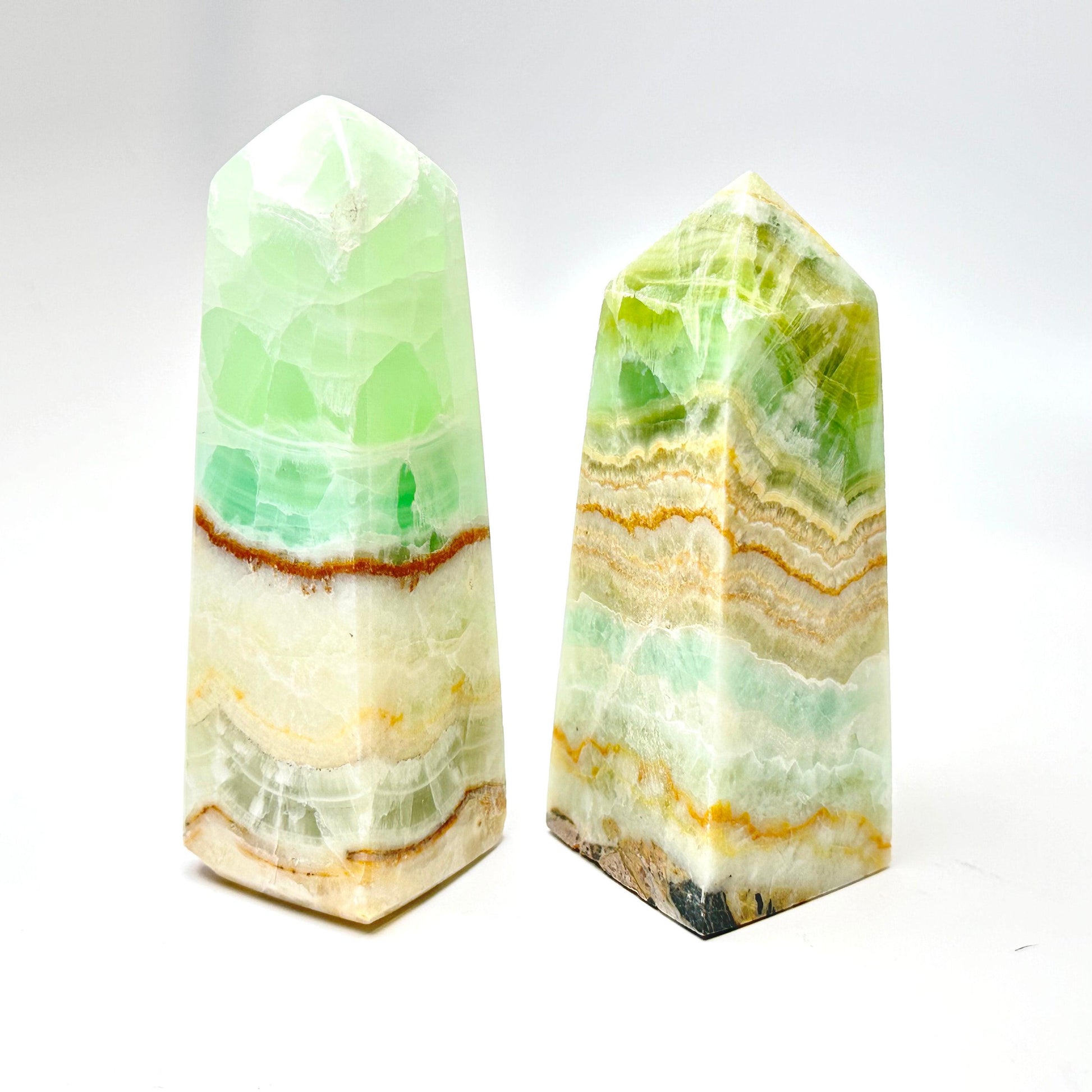 Caribbean Calcite-Towers : 400 - 500 g - The Harmony Store