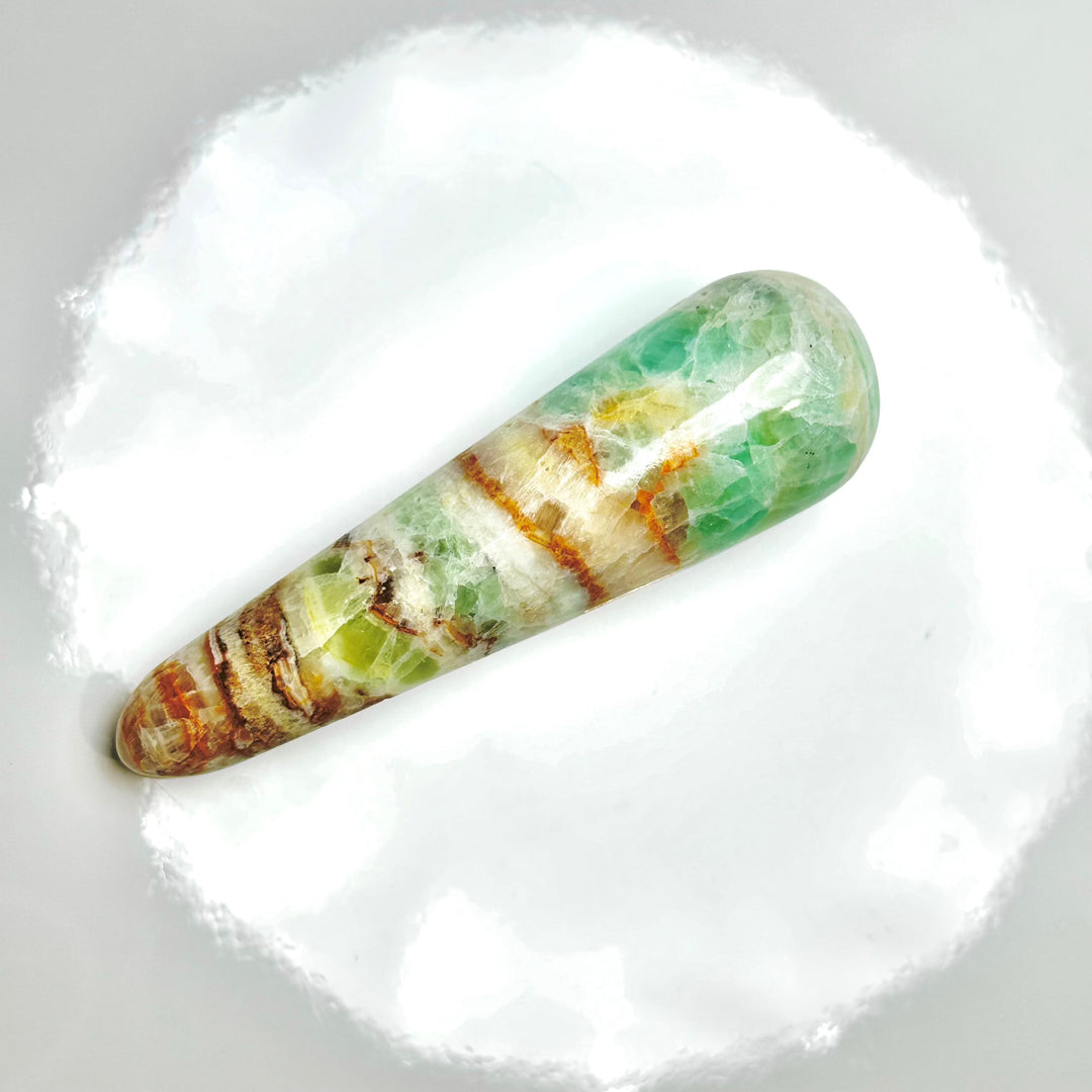 Caribbean Calcite Wand - The Harmony Store