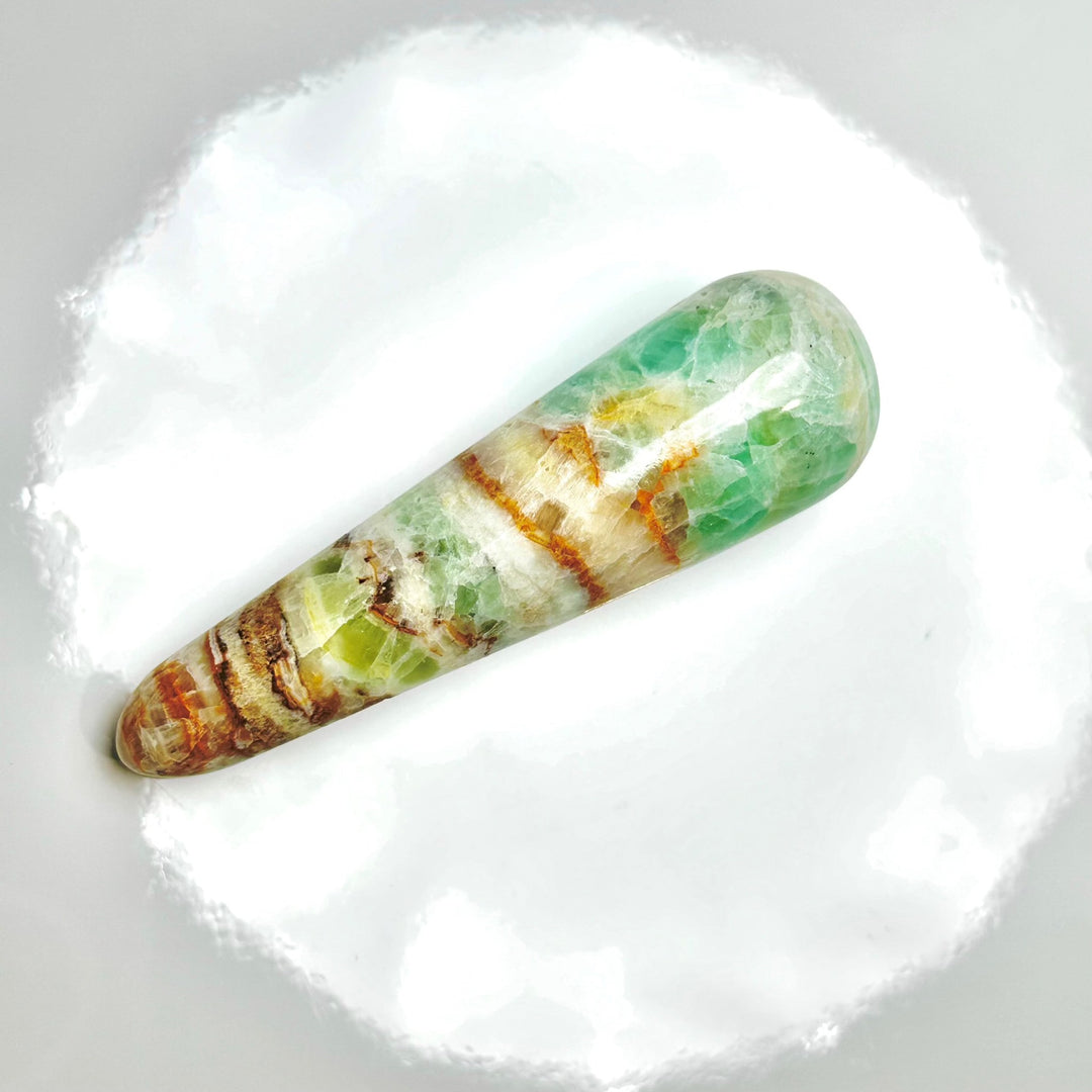 Caribbean Calcite Wand - The Harmony Store