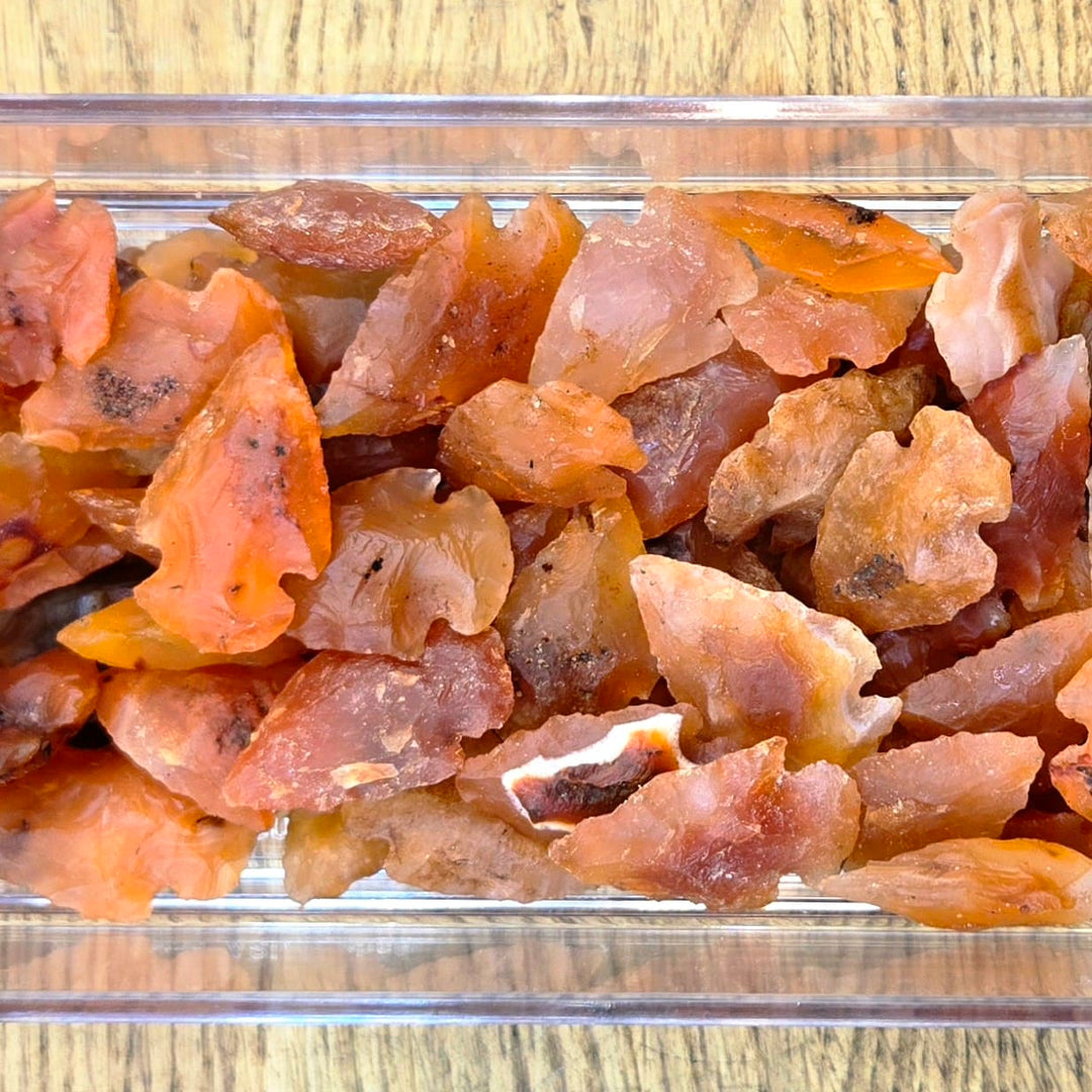Carnelian Arrowhead | The Harmony Store Carving