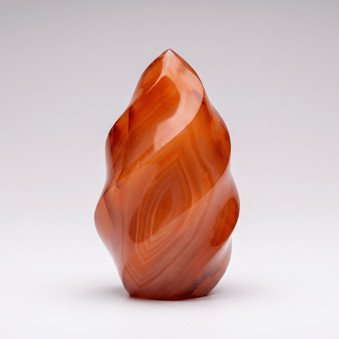 Carnelian Flame Large 1-1.2kg | Harmony Store Carving