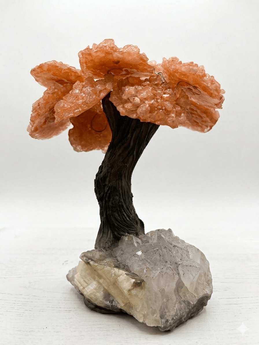 Carnelian Crystal Tree – Gemstone Tree | The Harmony Store Home Decor