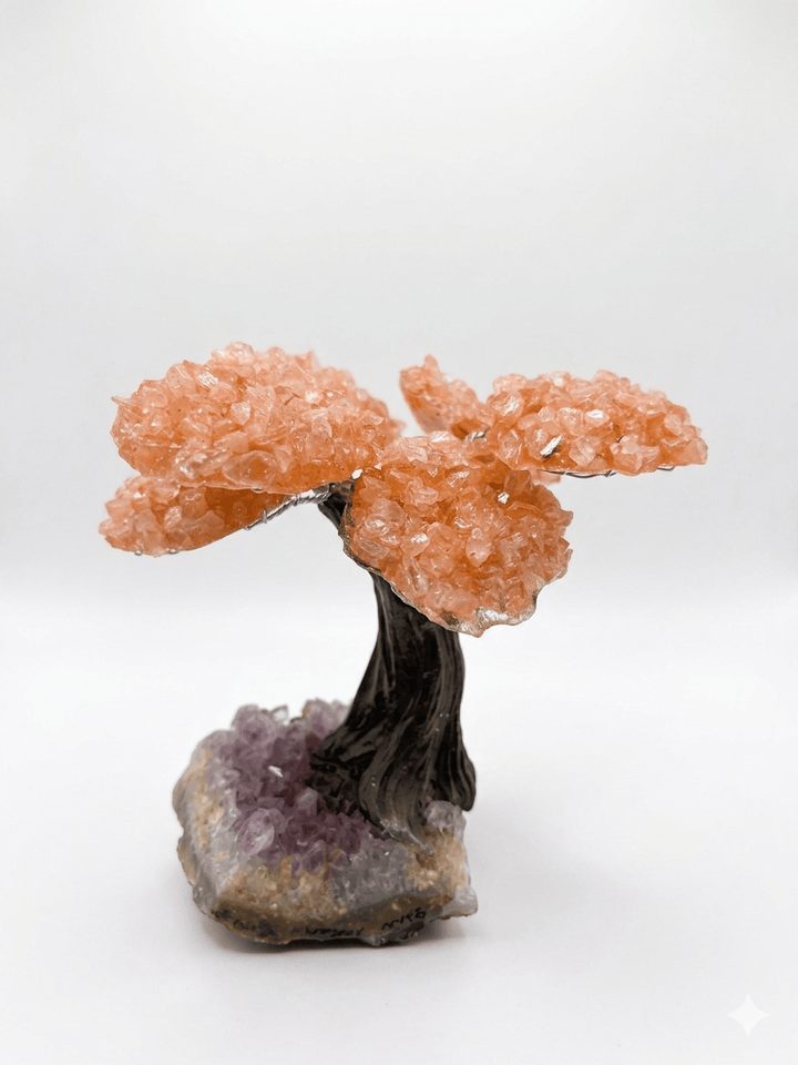 Carnelian Crystal Tree – Gemstone Tree | The Harmony Store Home Decor